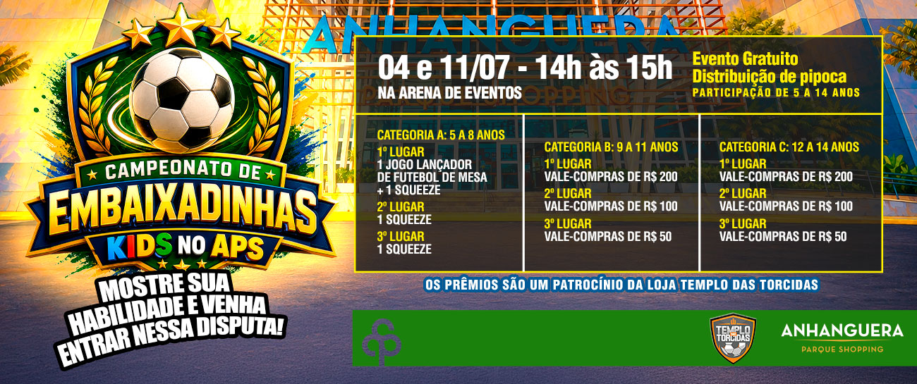 Campeonato de Embaixadinhas Kids no APS 