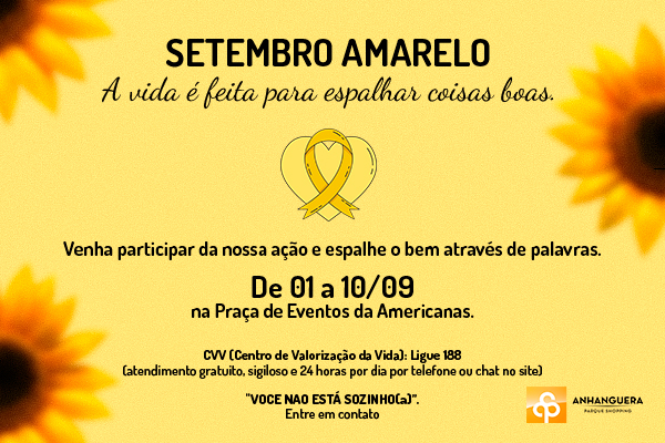 Setembro Amarelo 