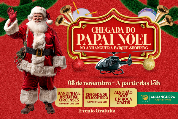 Chegada Noel 2025