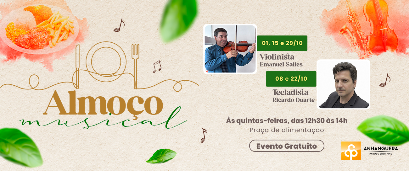 Almoço Musical Outubro