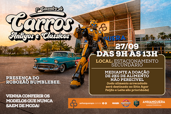 1° Econtro de carros antigos e clássicos 