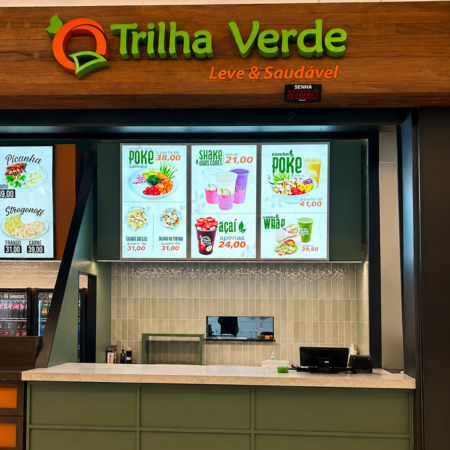 Logo da loja trilha verde