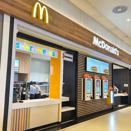 Logo da loja mc donald´s