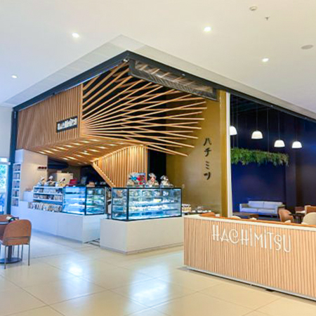 Logo da loja hachimitsu