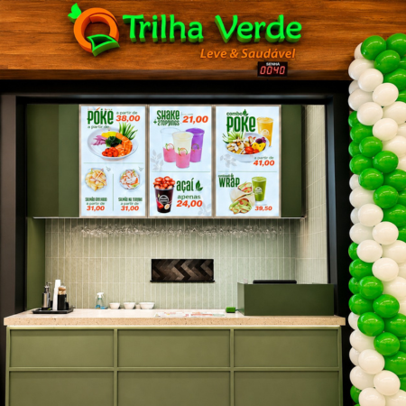 Logo da loja trilha verde