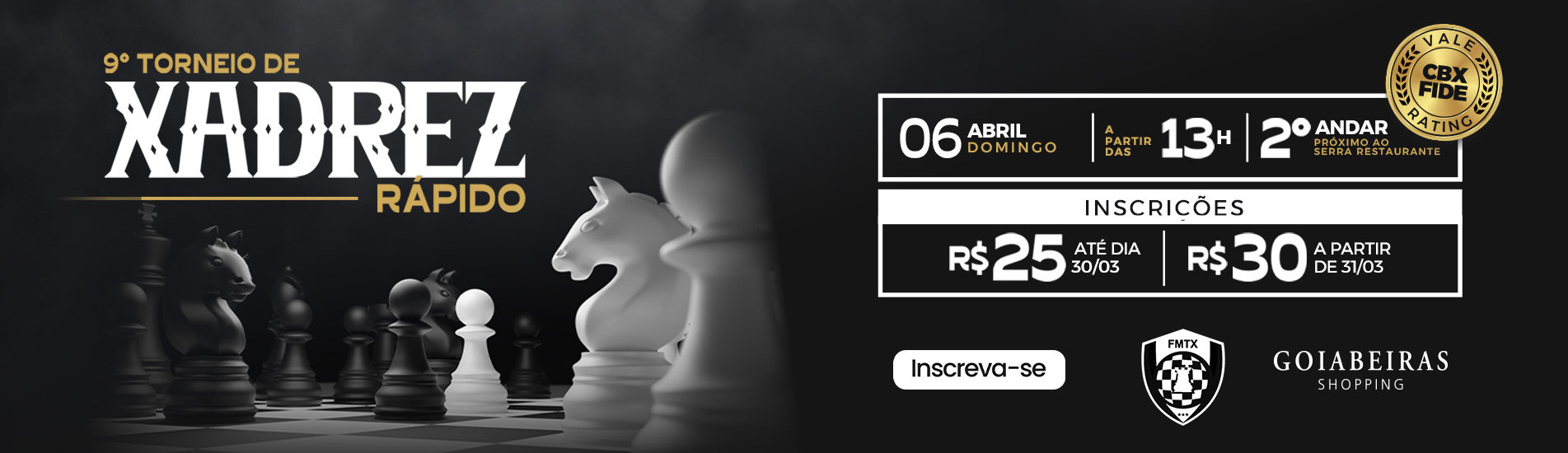 9º TORNEIO DE XADREZ