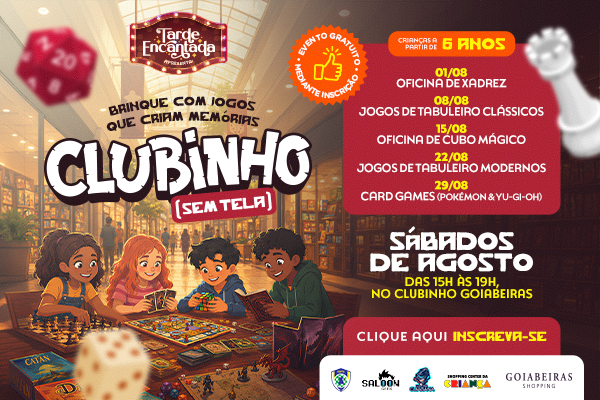 CLUBINHO SEM TELA 