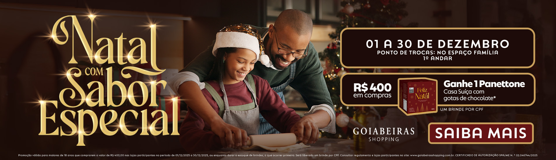 COMPRE E GANHE: NATAL COM SABOR ESPECIAL