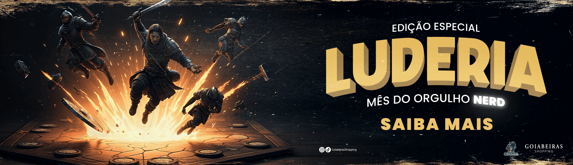 LUDERIA: MÊS DO ORGULHO NERD
