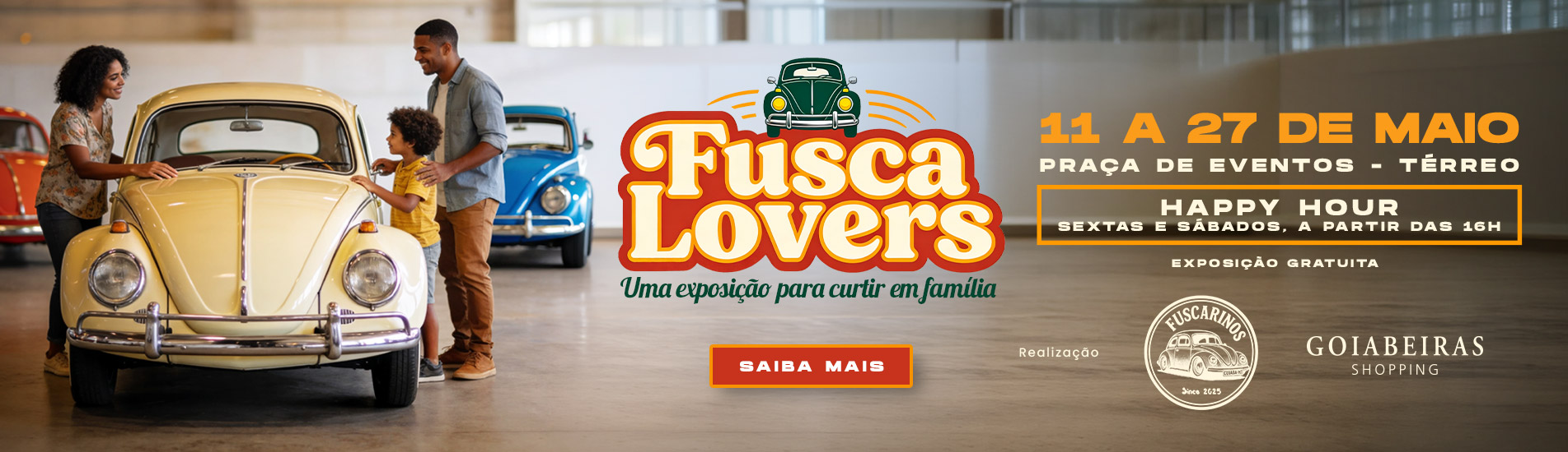 EXPOSIÇÃO: FUSCA LOVERS
