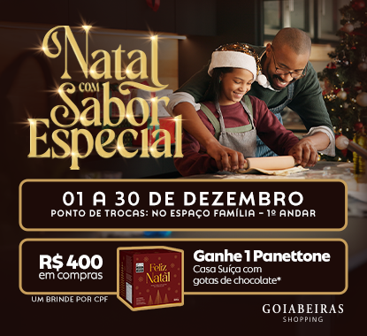 COMPRE E GANHE: NATAL COM SABOR ESPECIAL