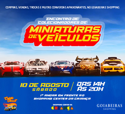 ENCONTRO DE COLECIONADORES DE MINIATURA DE VEÍCULOS 