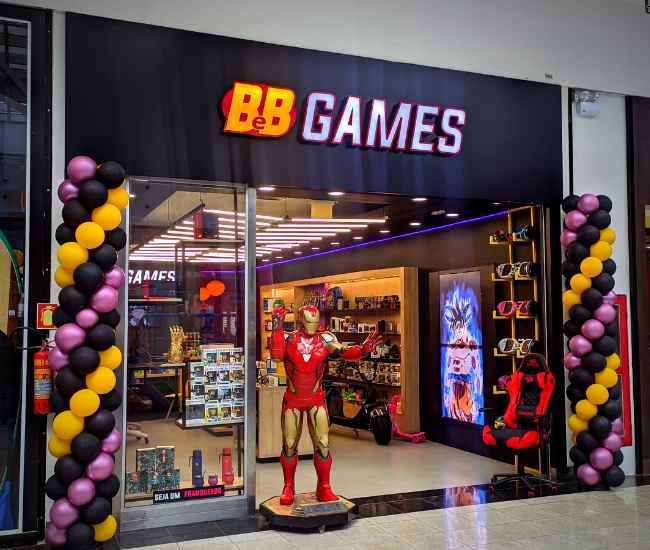 B&B Games inaugura maior loja da franquia no Gravataí Shopping neste sábado  (23) - ABRASCE