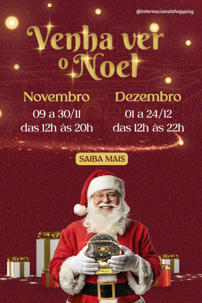 Venha ver o Papai Noel