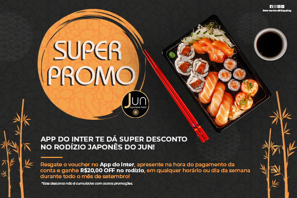 Promoção JUN + Inter