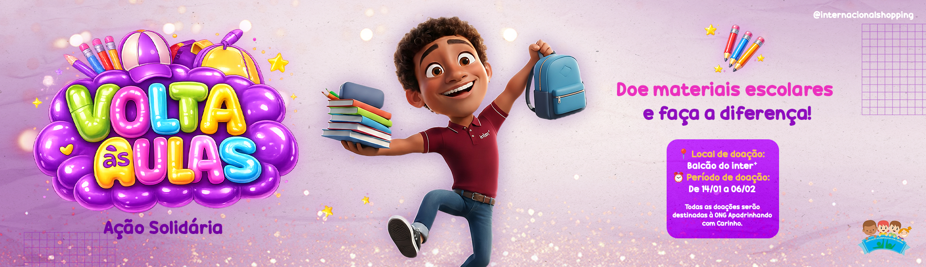 Volta ás Aulas Solidaria 