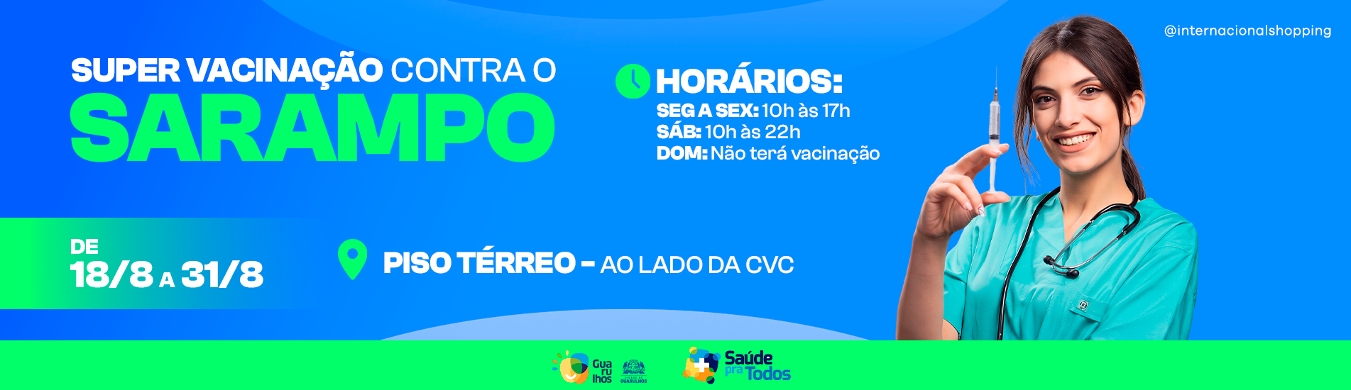 Vacinação Sarampo