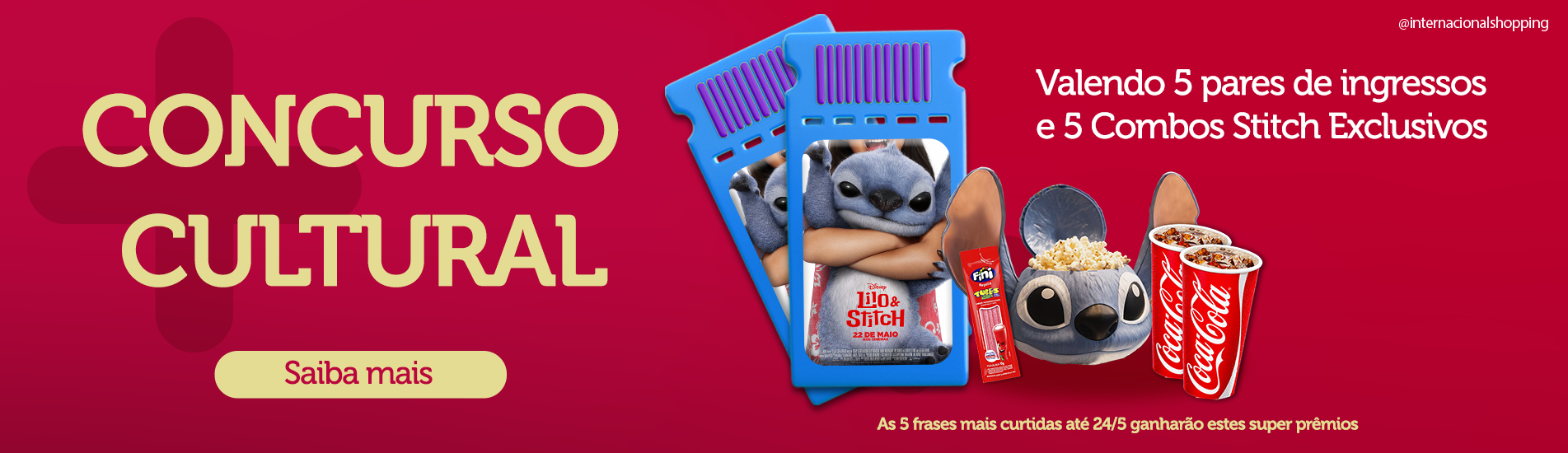 Concurso Cultural imperdível para fãs de Lilo&Stitch!