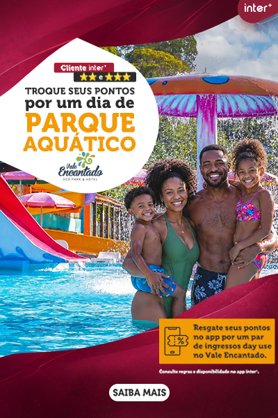 Troque seus pontos por um dia de Paque Aquáticio