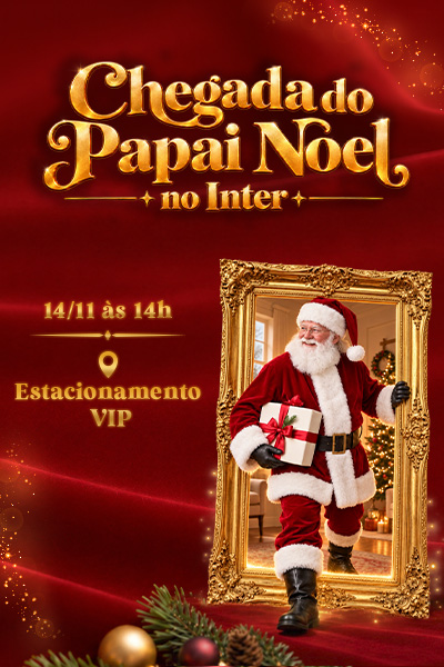 A magia do Natal está chegando ao Internacional Shopping!
