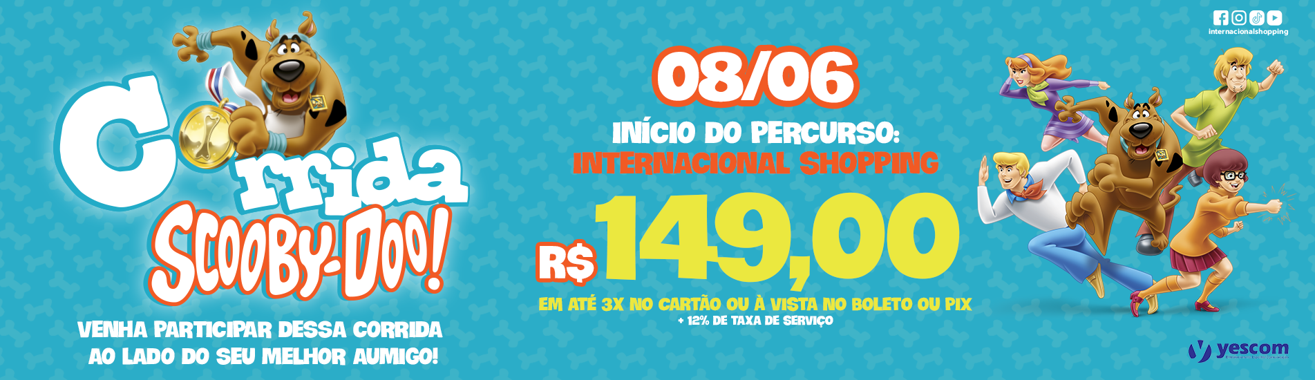 CORRIDA DO SCOOBY DOO!
