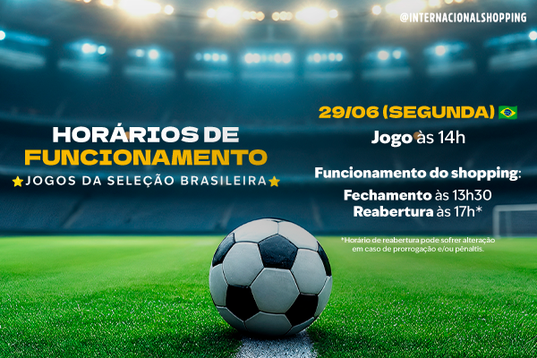 Horário do jogo segunda  