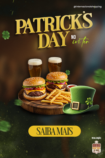 Patrick’s Day no Internacional Shopping