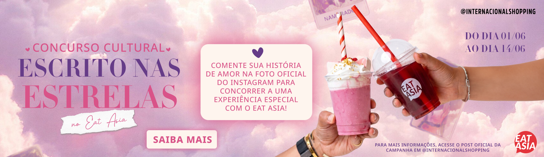 Concurso Cultural: Escrito nas Estrelas - Eat Asia 