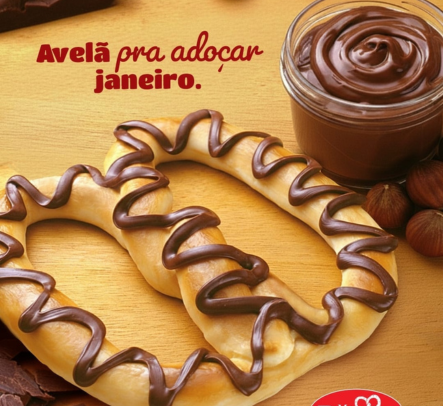 PRETZEL MACIO + CREME DE AVELÃ = COMBO PERFEITO