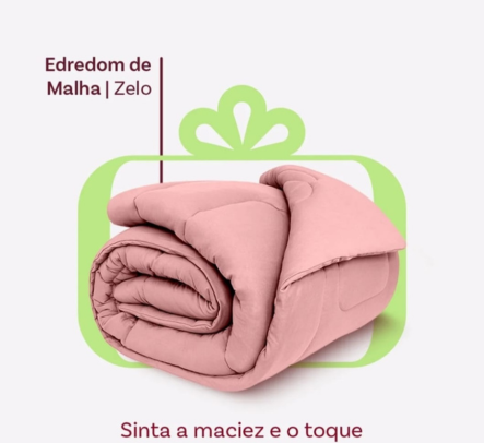 EDREDOM DE MALHA 
