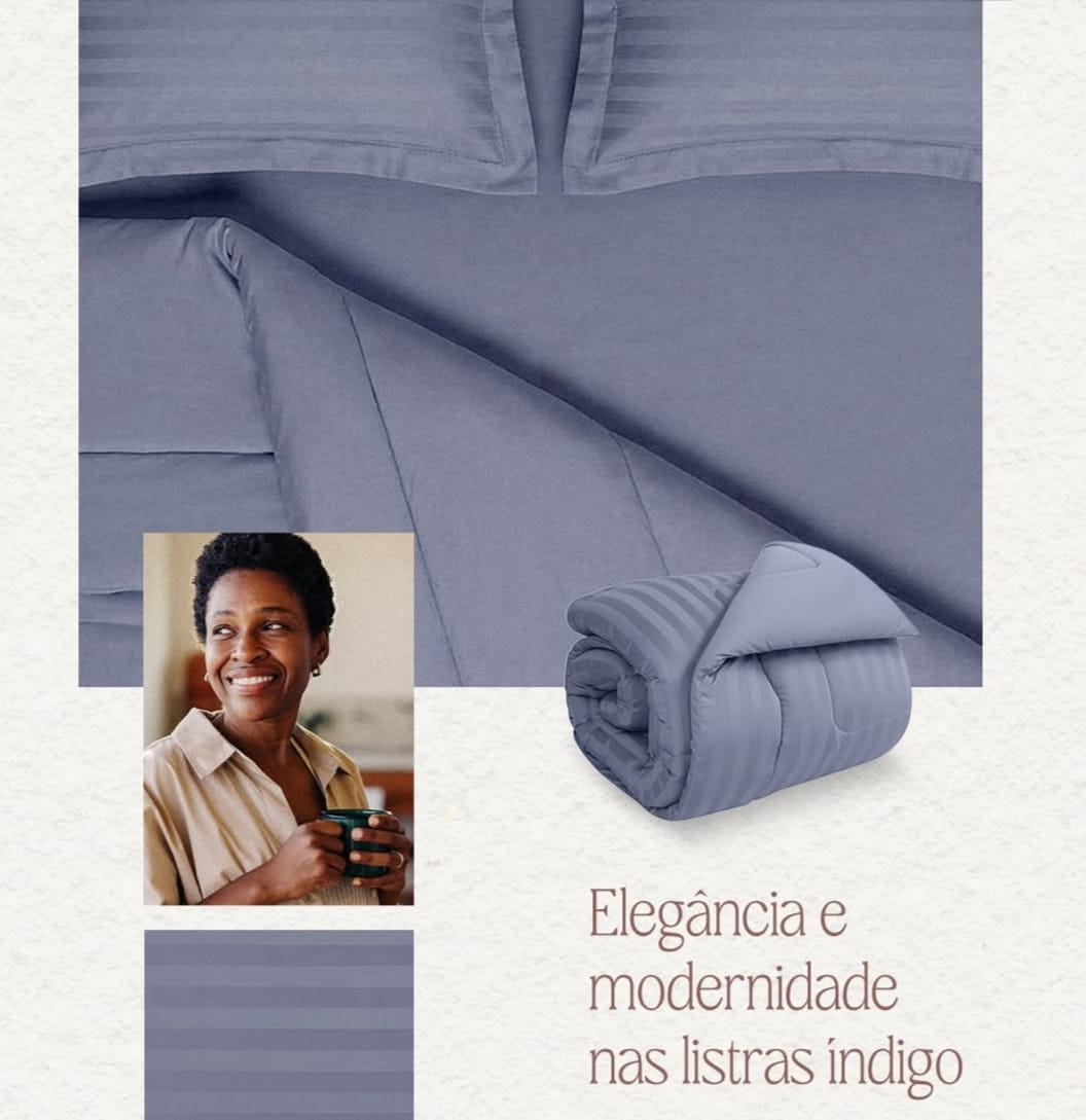 EDREDOM ZELO SELECT MAQUINETADO 400 FIOS