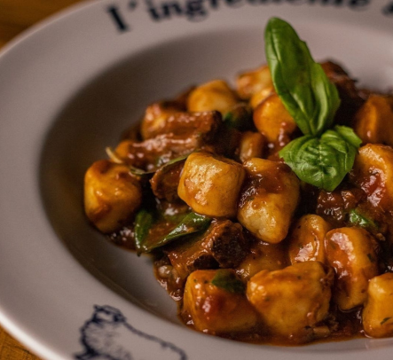 GNOCCHI AL RAGU DI FILETTO