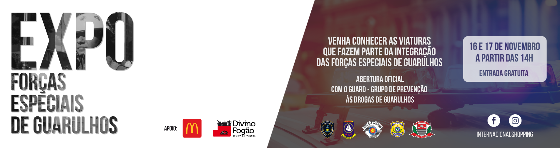 Exposição Forças Especiais! Exposição Forças Especiais!