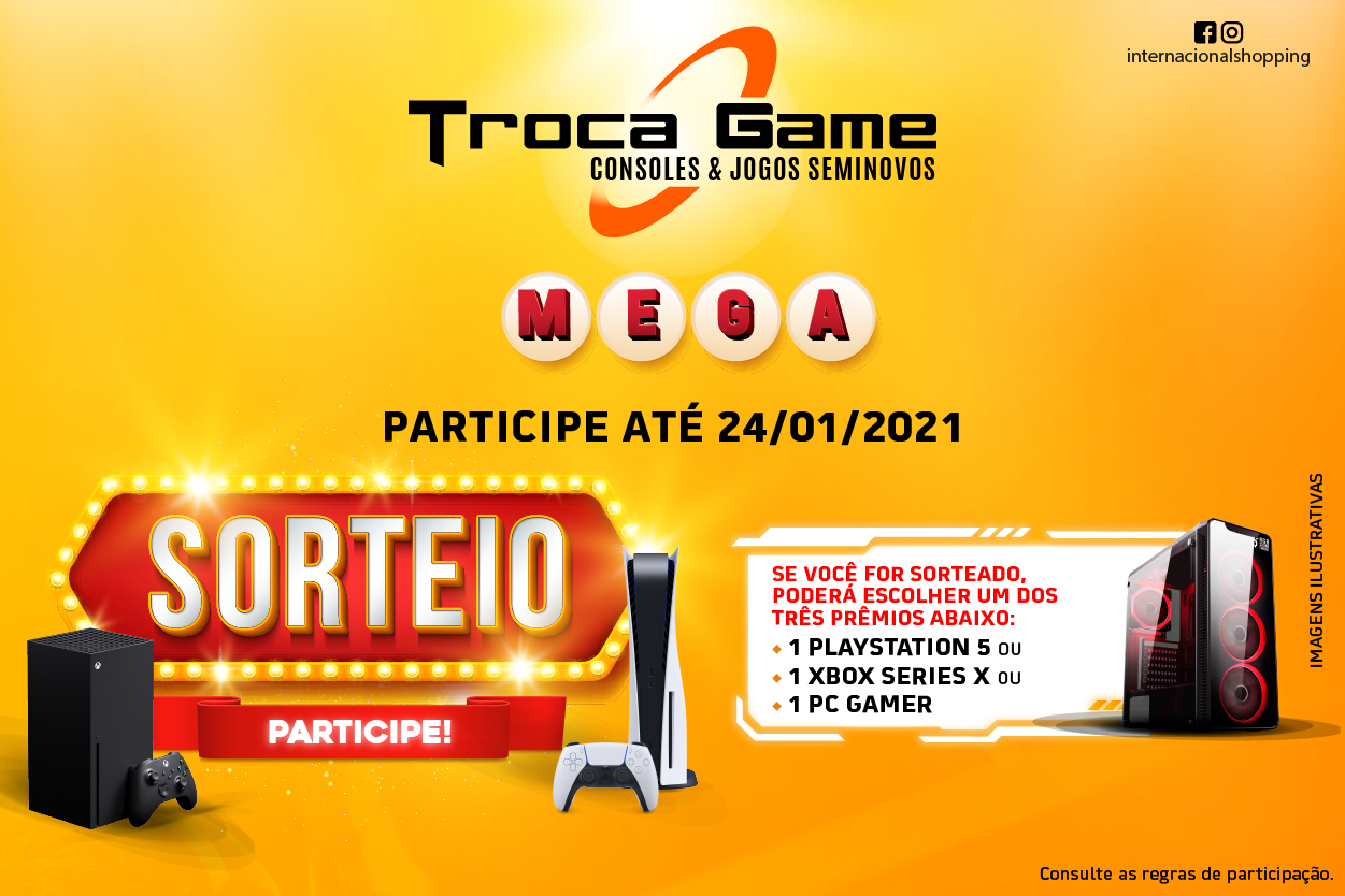 Mega Sorteio Rock Laser Mega Sorteio Rock Laser