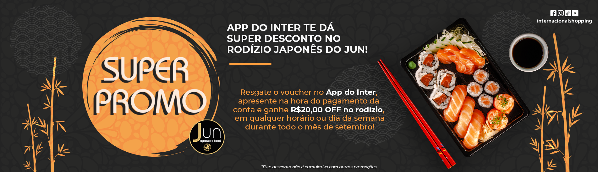 Promoção JUN + Inter Promoção JUN + Inter