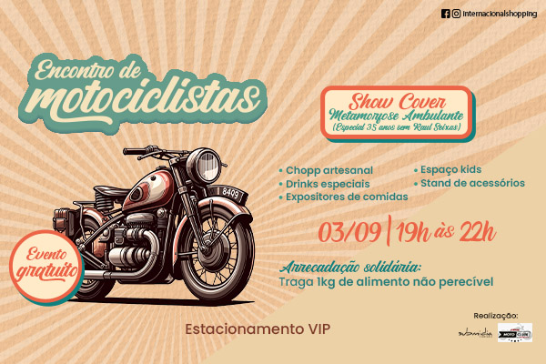 Encontro de Motociclistas - 03/09