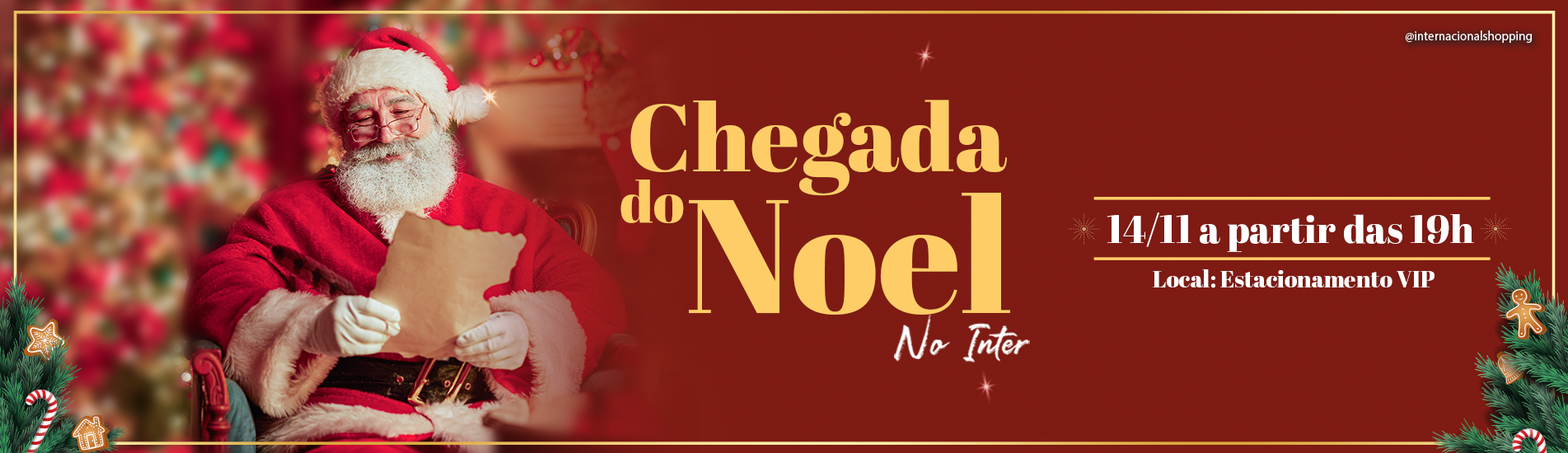 Chegada do Papai Noel 2024