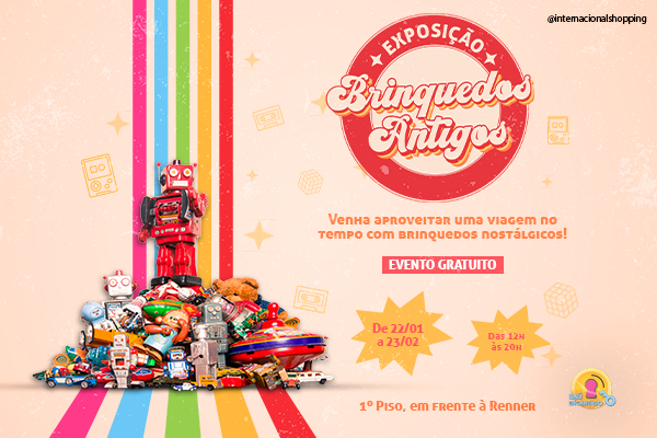 Exposição de Brinquedos Antigos