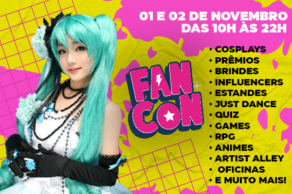 Fancon - Evento Geek e Cultura Pop