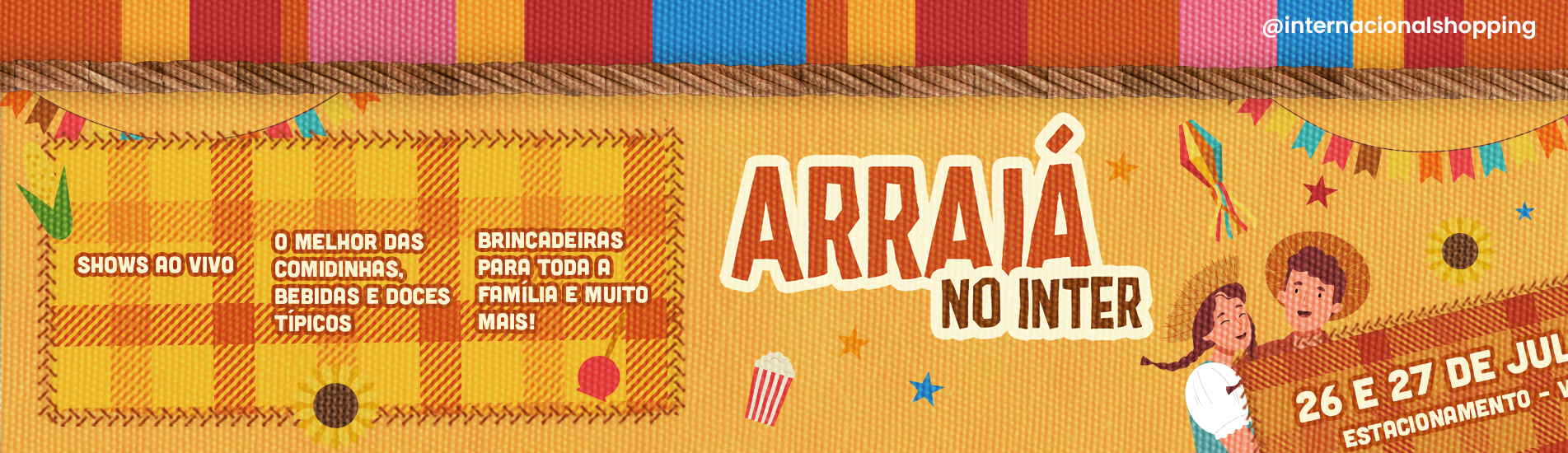 Arraia do internacional shopping 2025