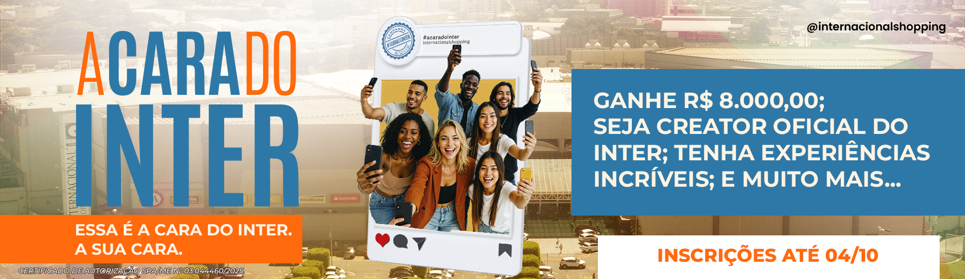 A CARA DO INTER - 1ª Edição