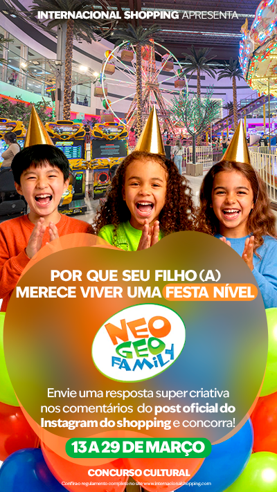 Concurso Cultural – NEO GEO Family no Inter