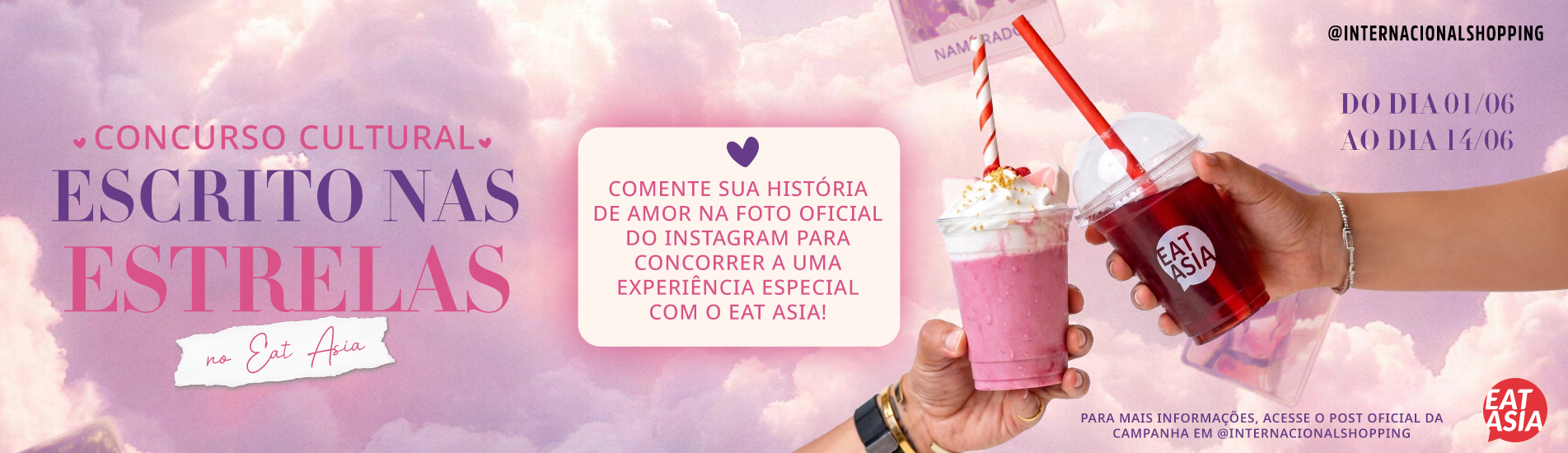 Concurso Cultural: Escrito nas Estrelas - Eat Asia 