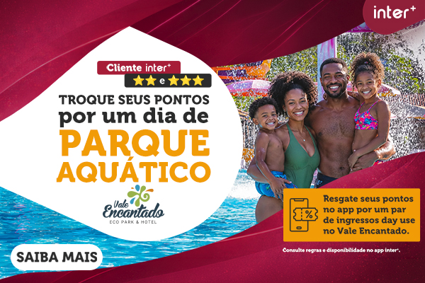 Troque seus pontos por um dia de Parque Aquáticio