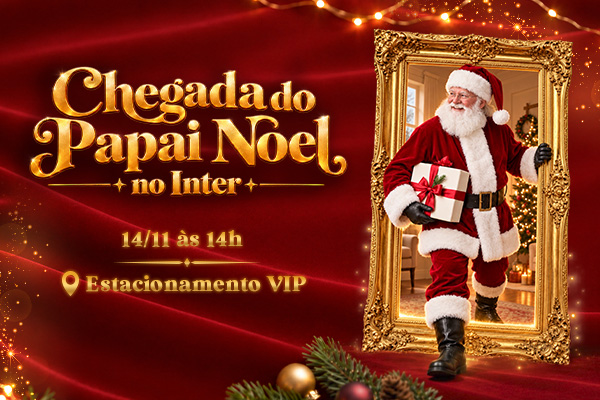 A magia do Natal está chegando ao Internacional Shopping!