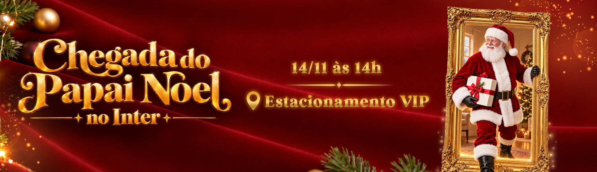 A magia do Natal está chegando ao Internacional Shopping!