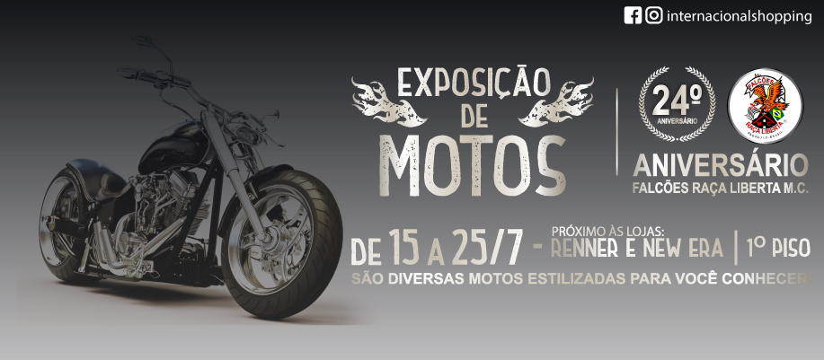 Exposição de motos - Falcões Exposição de motos - Falcões
