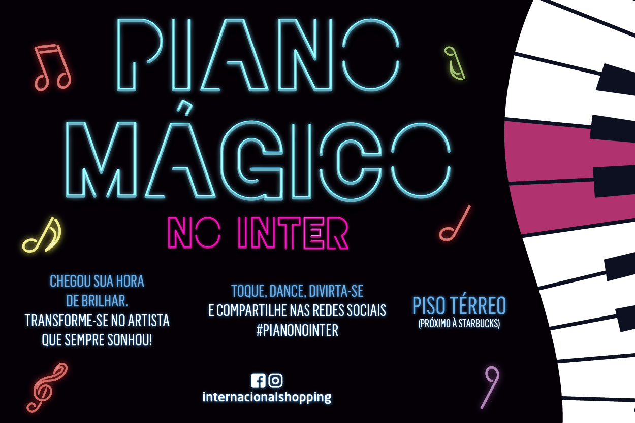 Piano Mágico no Inter! Piano Mágico no Inter!