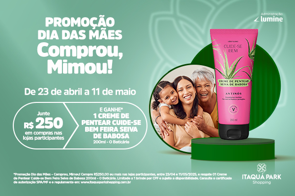 PROMOÇÃO MÃES