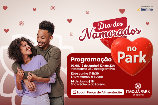 Programação dia Dos Namorados 